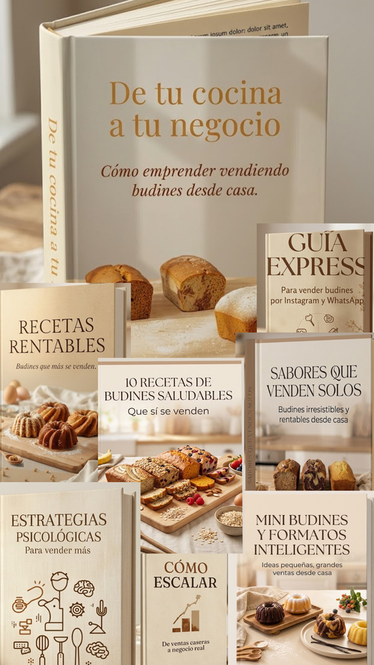 Emprender desde casa con budines